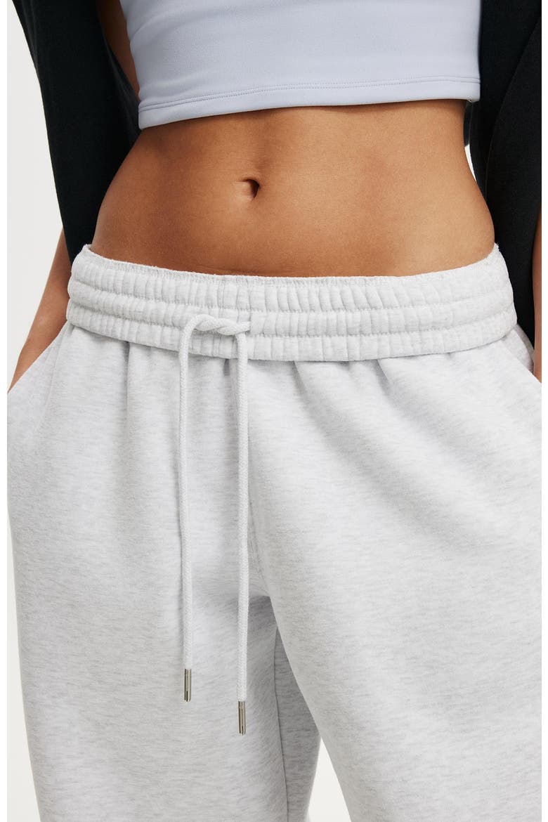 Women's Active Plush Boyfriend Jogger, Alternate, color, Cloudy Grey Marle