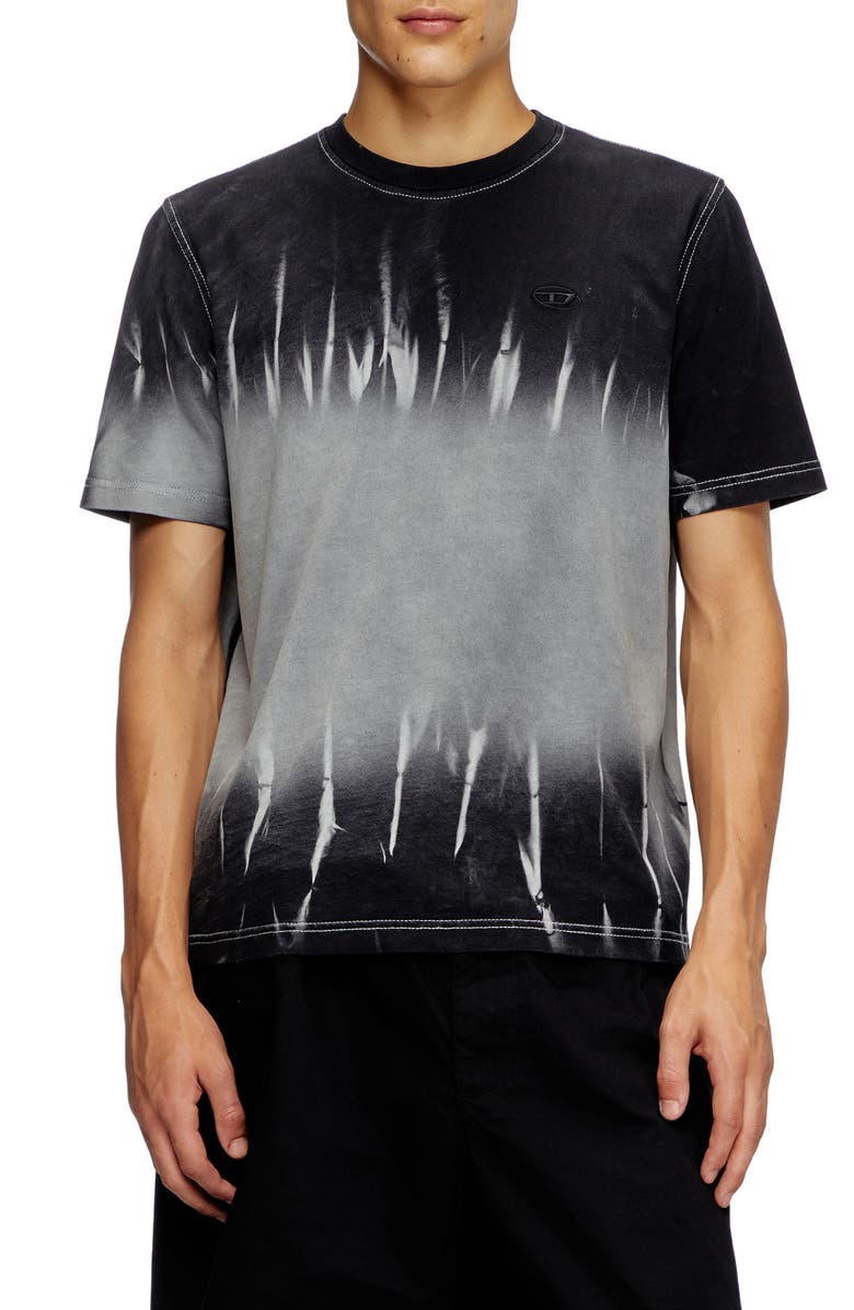 DIESEL<sup>®</sup> T-Adjust-R21 Tye Dye T-Shirt, Main, color, 