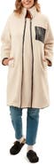 Nom Maternity Teddi Maternity & Baby Wearing Long Coat