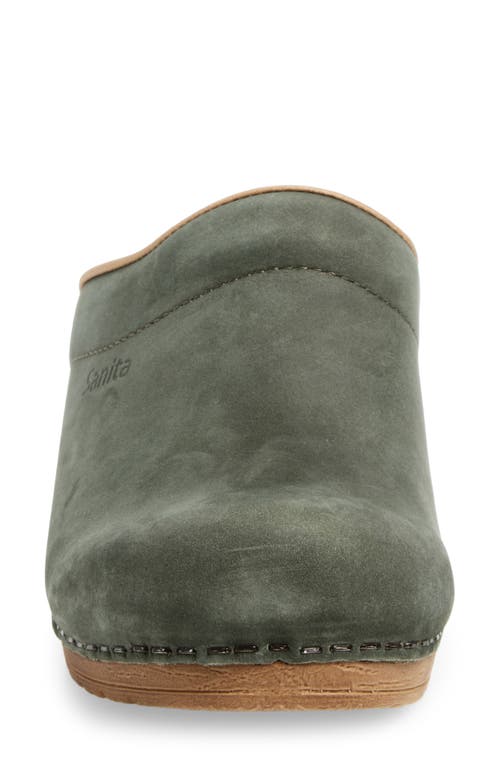 Sanita Ellis Leather Clog In Brown