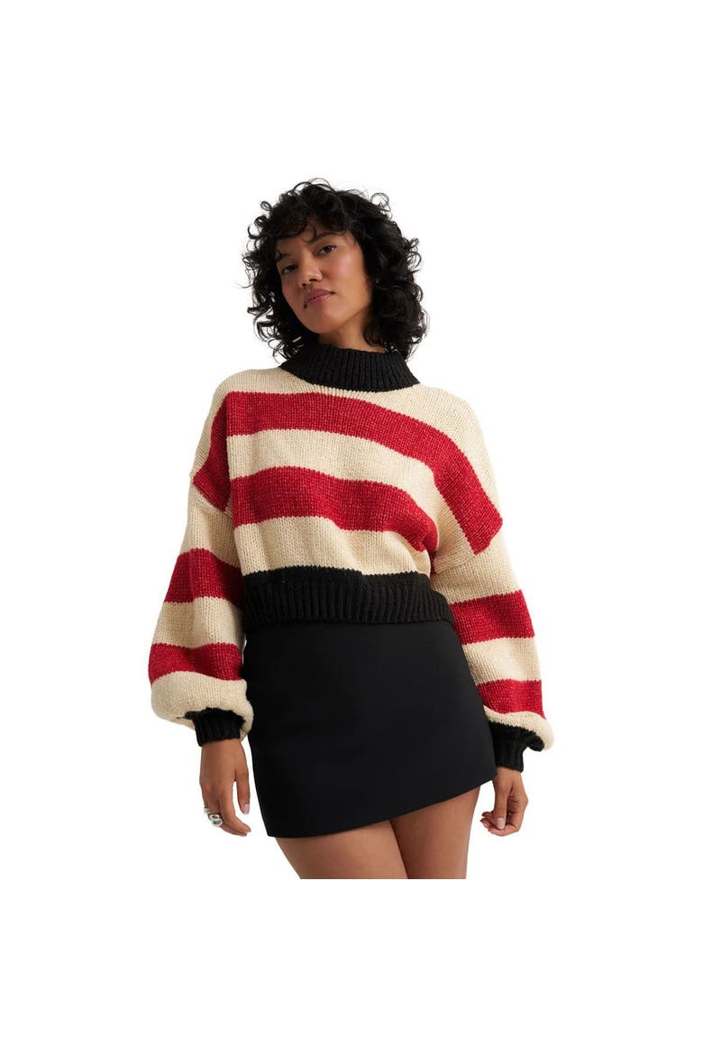 Bellamy Crop Pull Over Sweater - Women's, Main, color, Multi