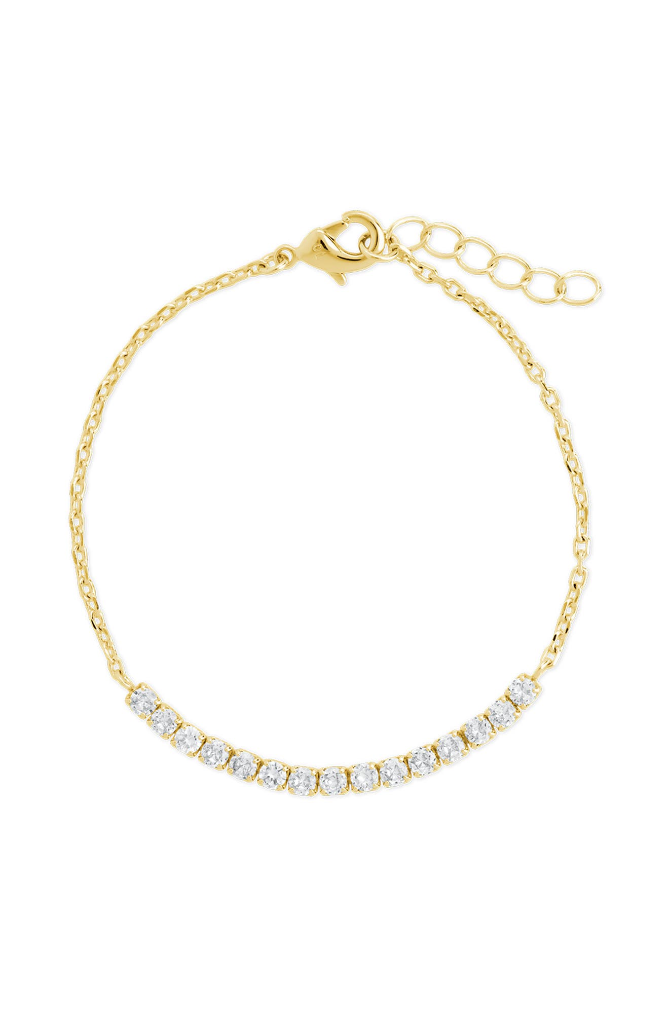 Baguette Cubic Zirconia Tennis Bracelet