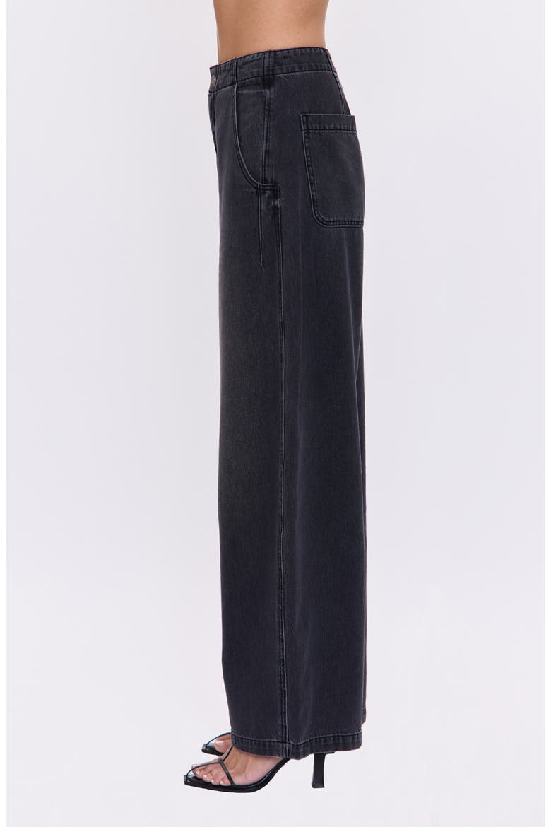 Lottie High Waist Wide Leg Jeans, Alternate, color, ZEN