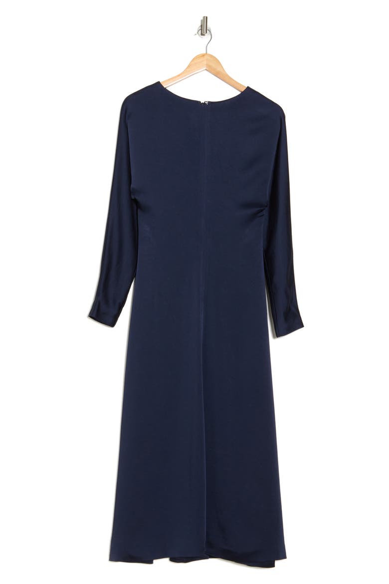 Catriona Long Sleeve Midi Dress, Alternate, color, MIDNIGHT