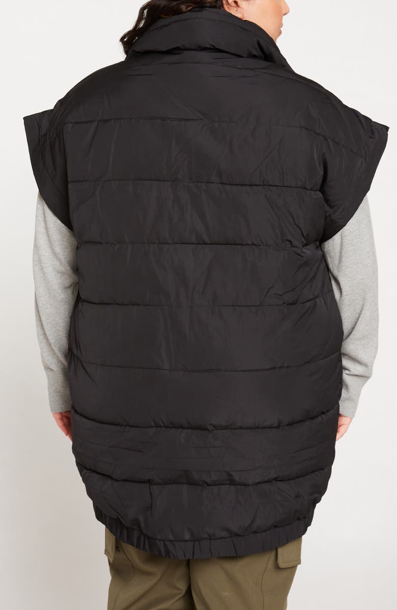 Universal Standard Paparazzi Puffer Vest, Alternate, color, 