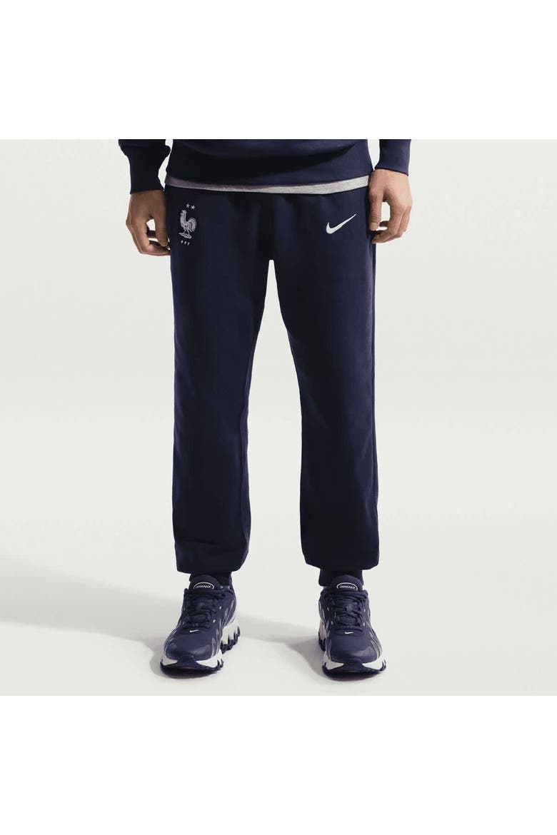 Men's Nike Blue France National Team Club Joggers, Main, color, Blue