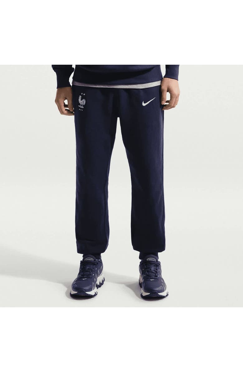 Nike Men's Nike Blue France National Team Club Joggers, Main, color, Blue