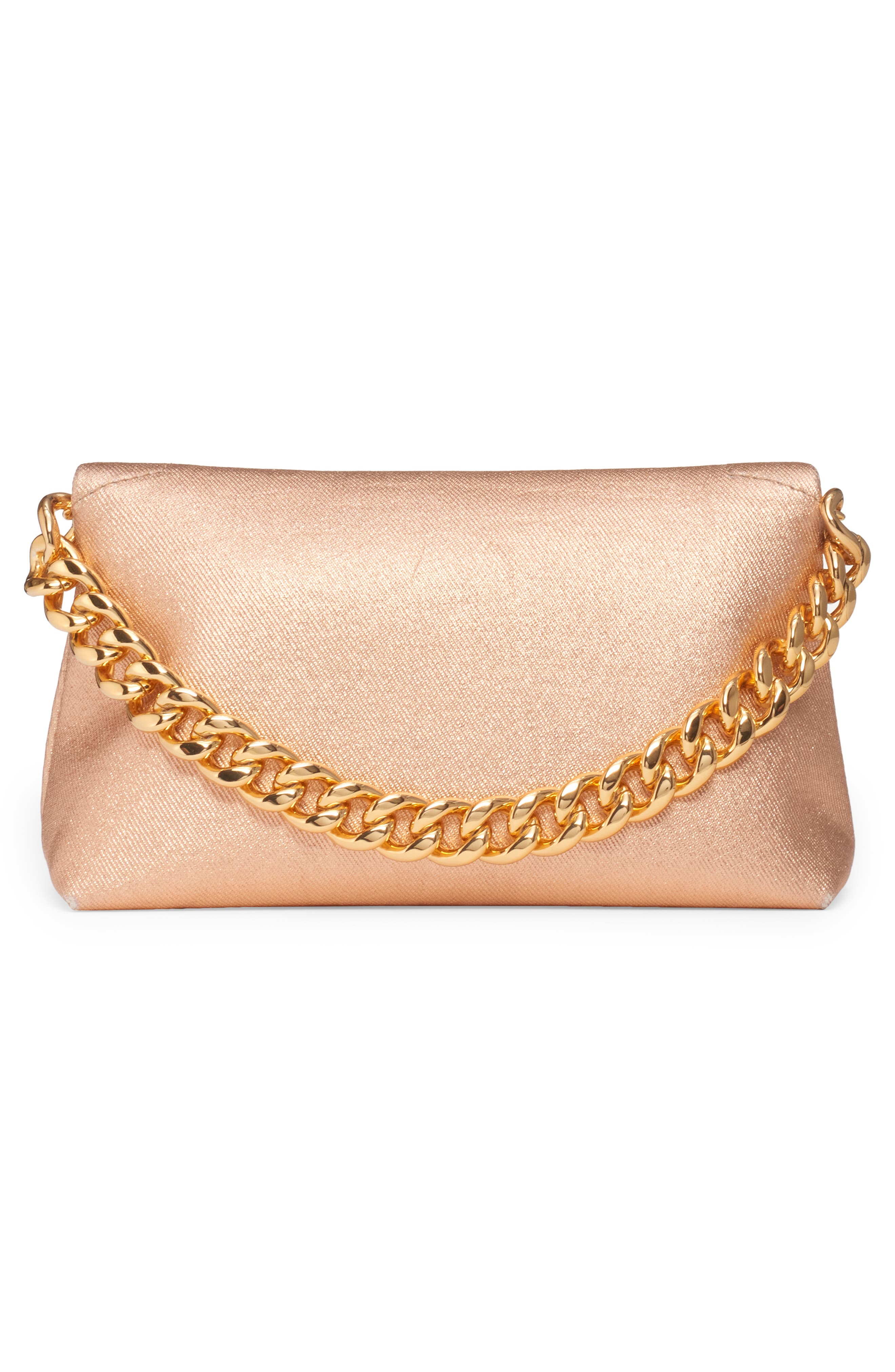 TOM FORD Logo Label Coated Denim Handheld Bag, Alternate, color, 