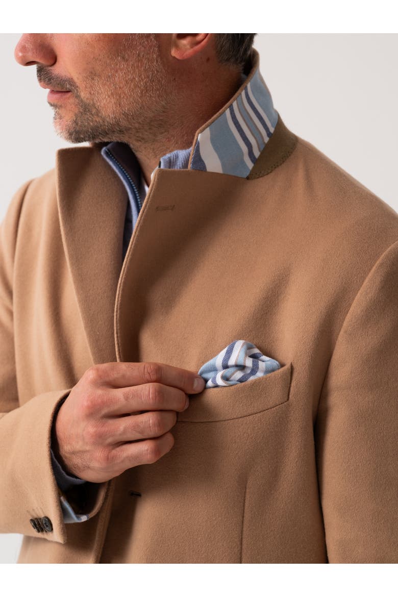 Long Sleeve Wool Collared Coat, Alternate, color, Camel