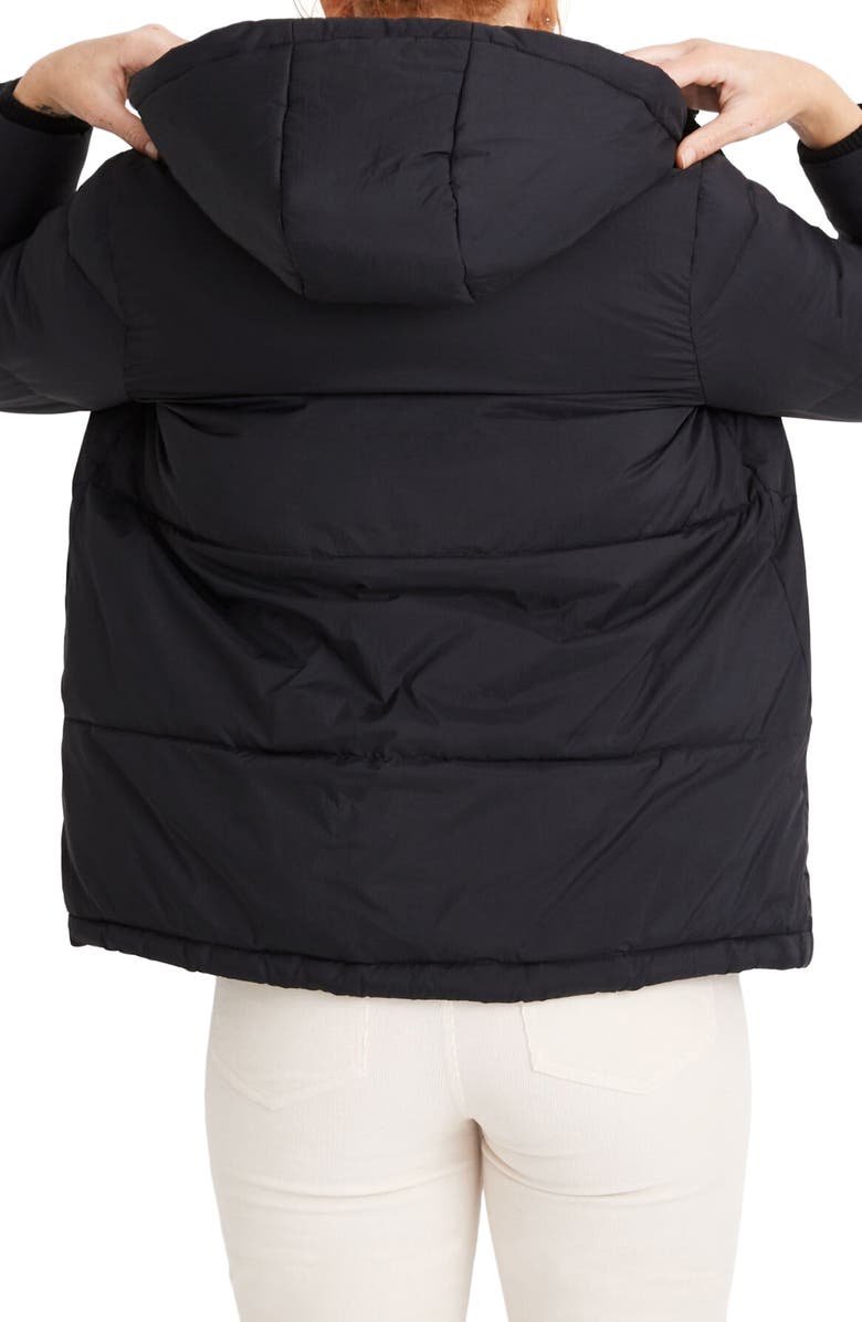 Madewell Quilted Water Resistant Puffer Parka, Alternate, color, 