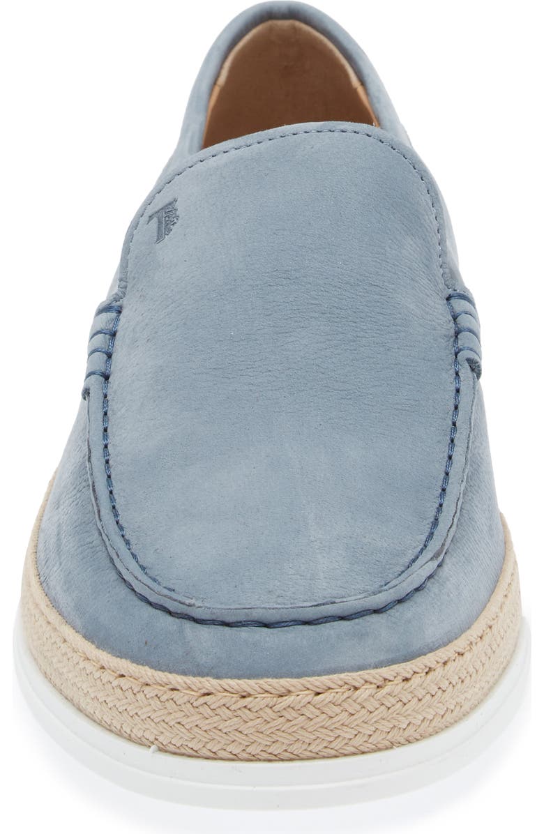 Tod's Pantofola Slip-On Sneaker, Alternate, color, Avio Chiaro