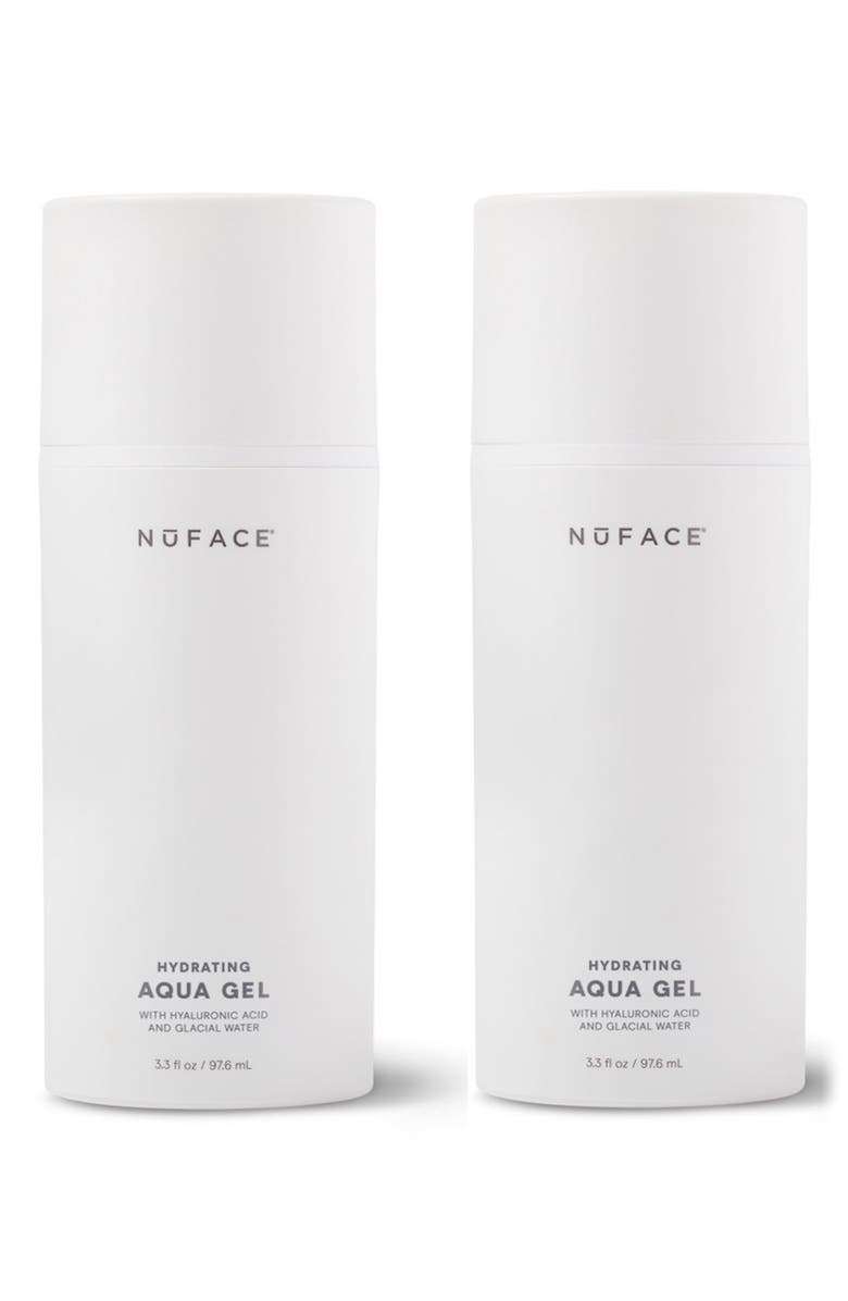 NuFACE<sup>®</sup> 2-Pack Hydrating Aqua Gel Set $78 Value, Main, color,