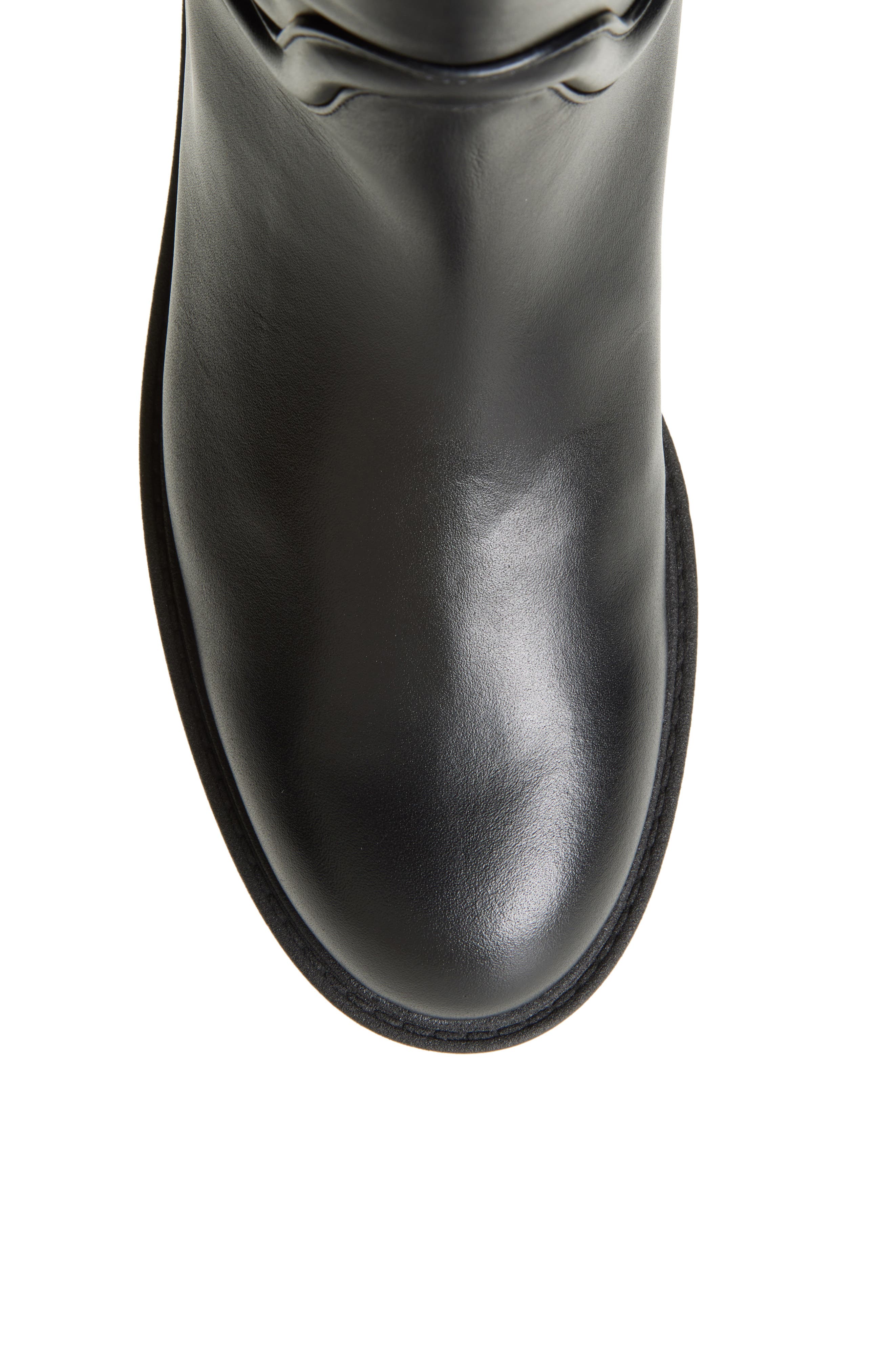 Stuart Weitzman Celia Riding Boot, Alternate, color, Black