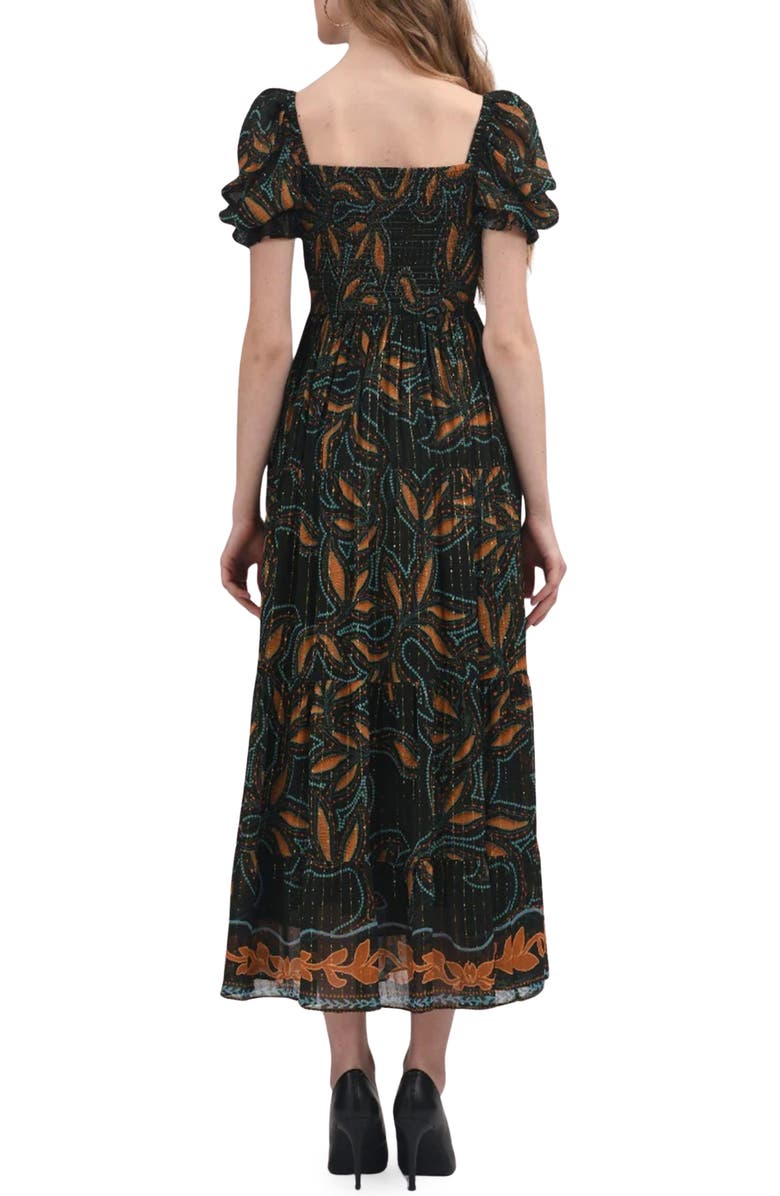 Celina Moon Ebony Maxi Sundress, Alternate, color, Yellow