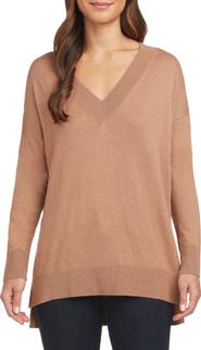 matty m. Side Slit Sweater