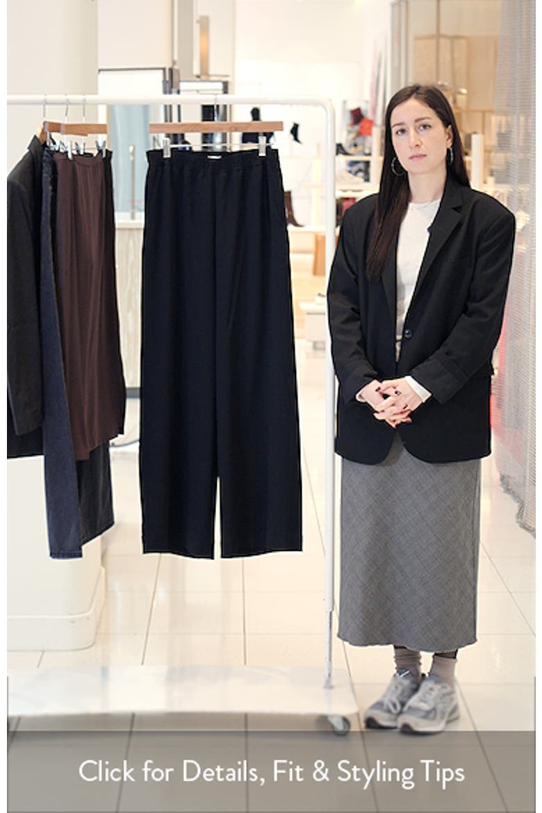 Pull-On Wide Leg Pants video