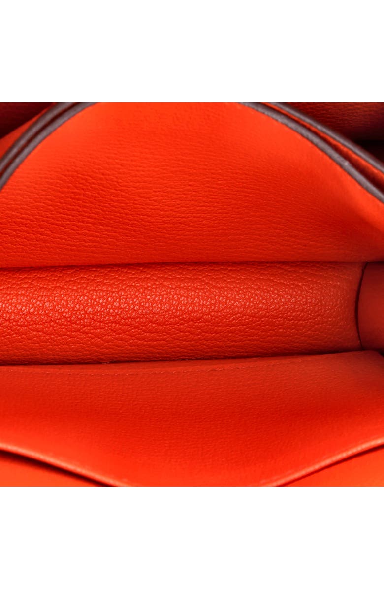 Pre-Owned Hermes Roulis Bag Evercolor 18, Alternate, color, Orange Poppy