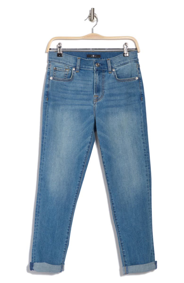 7 For All Mankind Josefina Ankle Crop Boyfriend Jeans, Alternate, color,