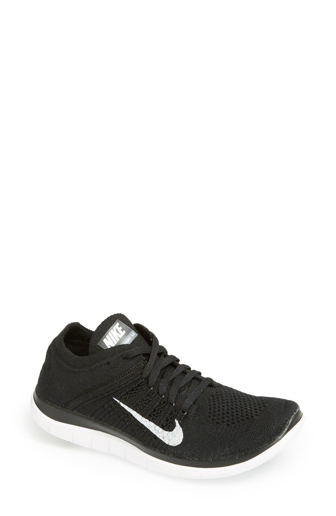Nike 'Free 4.0 Flyknit' Running Shoe, Main, color, 