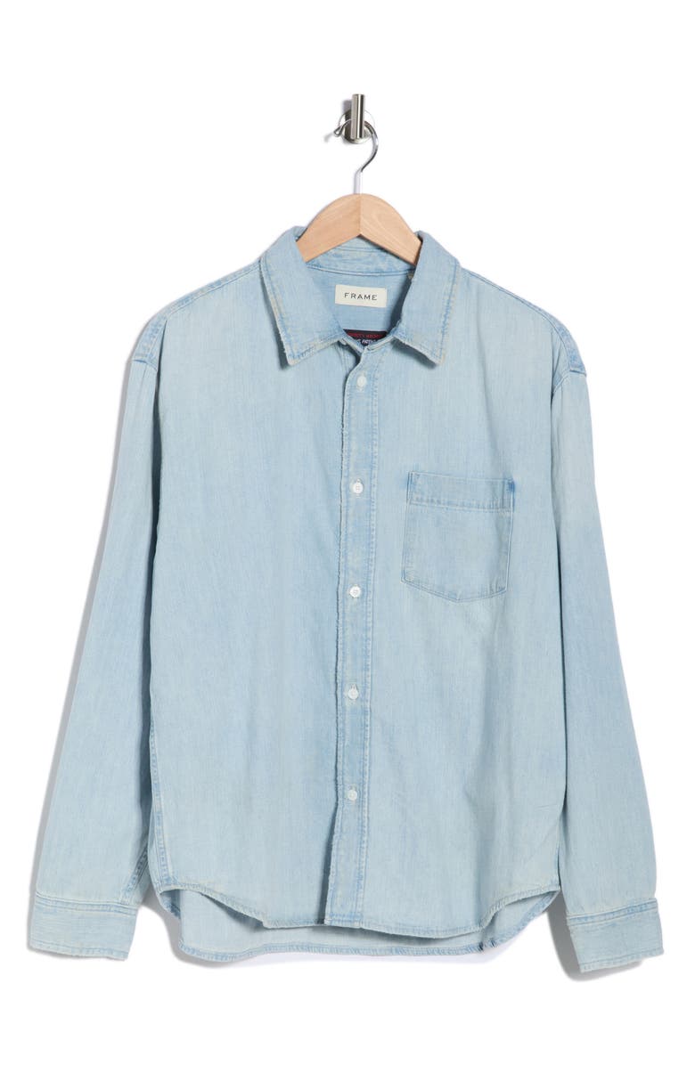 FRAME Soa Denim Shirt, Main, color, Freefall