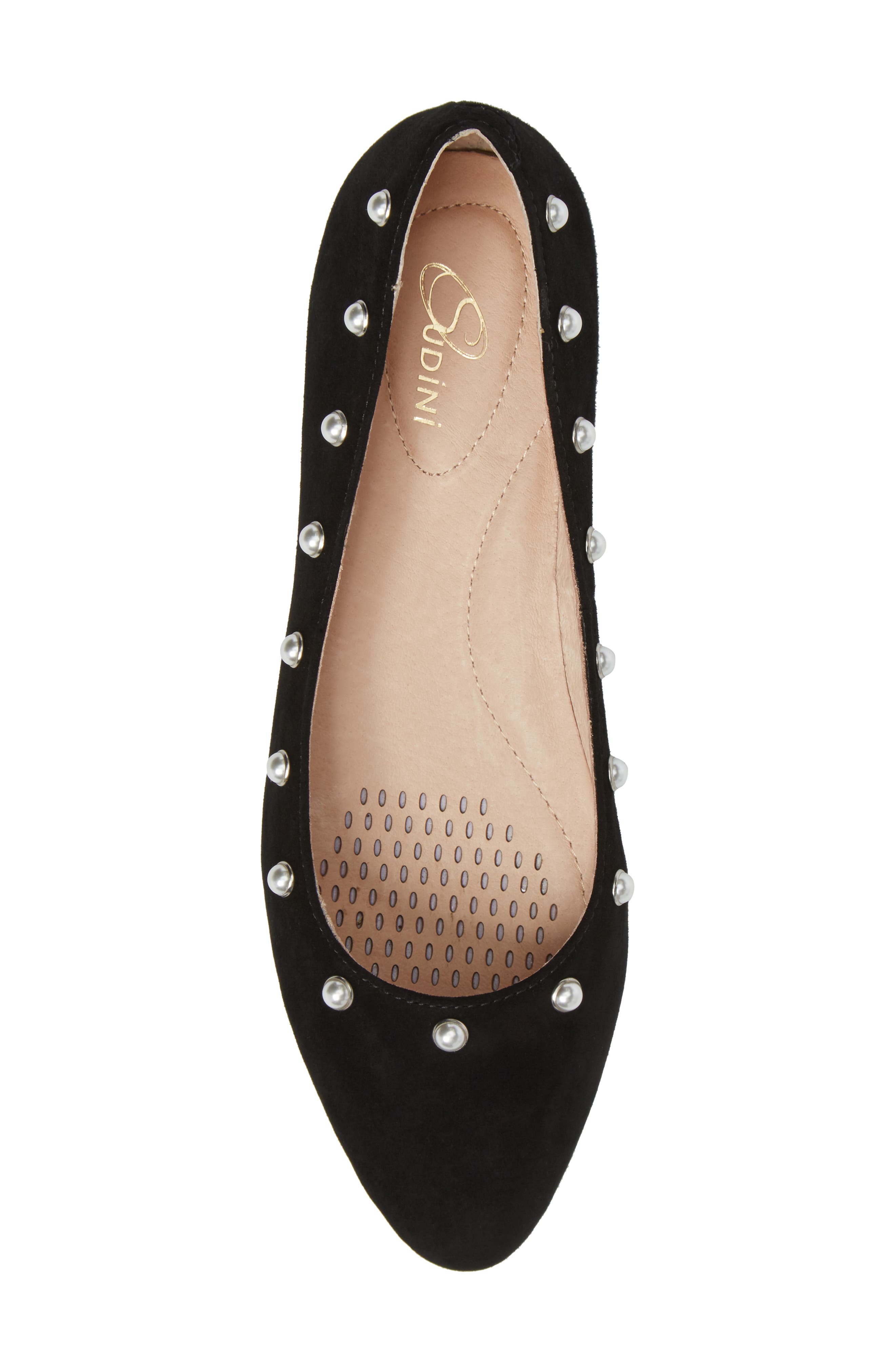 Sudini Amira Imitation Pearl Flat, Alternate, color, 