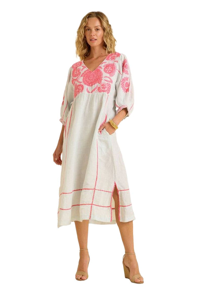 Bettina Dress, Main, color, White