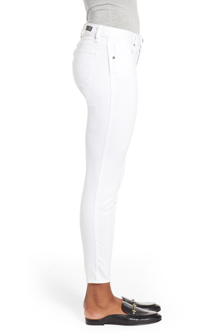 Donna Ankle Skinny Jeans, Alternate, color, OPTIC WHITE