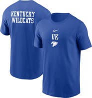 Nike Men's Nike Royal Kentucky Wildcats 2-Hit Stacked T-Shirt