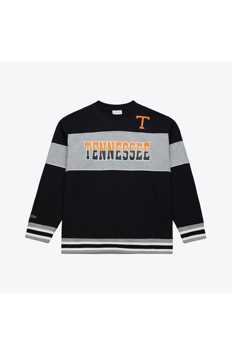Mitchell & Ness Men's Mitchell & Ness Black Tennessee Volunteers Fleece Sweatshirt, Main, color, Black