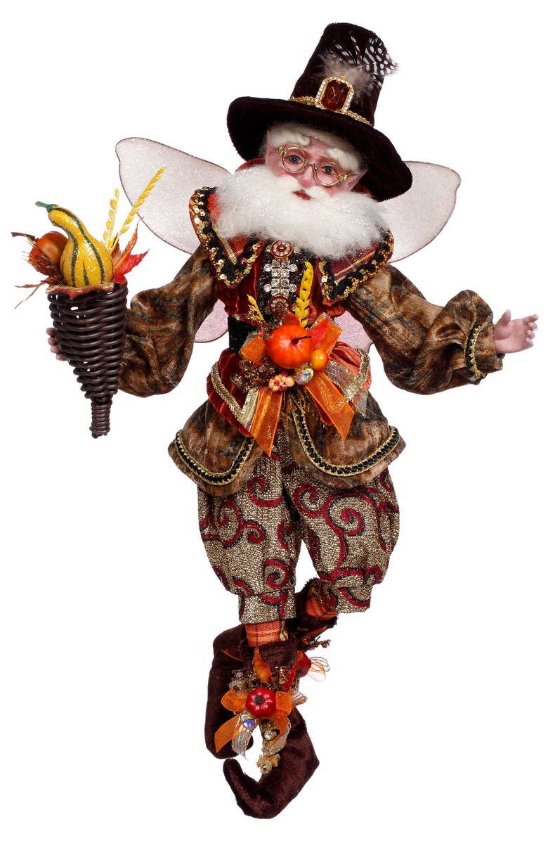 Mark Roberts Pilgrim Fairy, Medium, Main, color, Orange