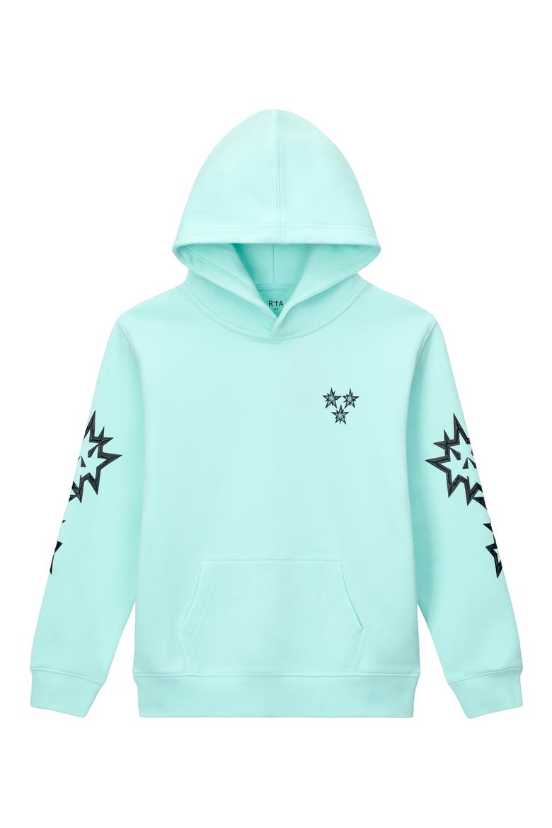 Kids' Eden Hoodie, Main, color, TURQUOISE SPIKE RTA
