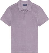 Vilebrequin Men Terry Polo Shirt Solid