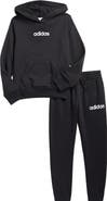 adidas Kids' Cotton Blend Fleece Hoodie & Pants Set