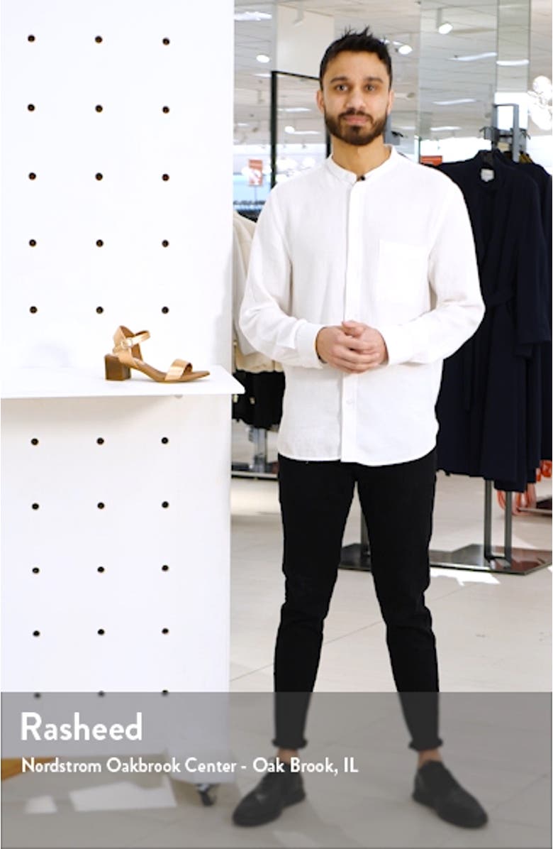 April Block Heel Sandal, sales video thumbnail