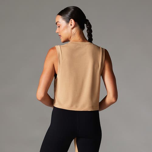 Tavi Henley Muscle Tank In Brown