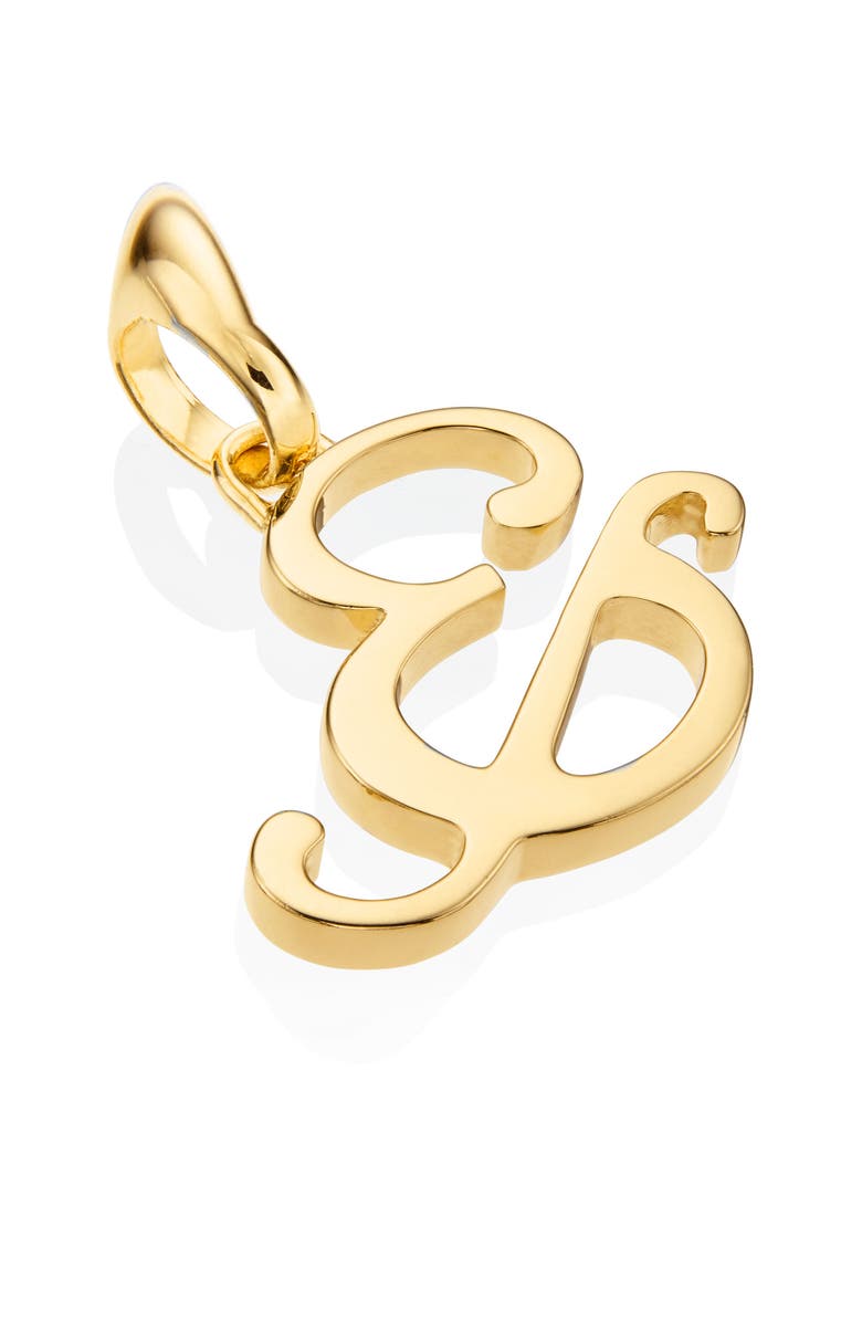 Monica Vinader Alphabet Pendant, Alternate, color,