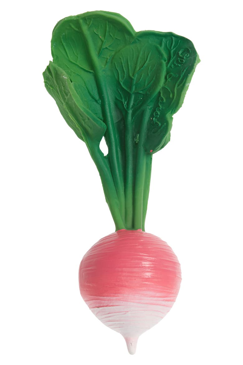 Ramona the Radish Teething Toy, Main, color, NO COLOR