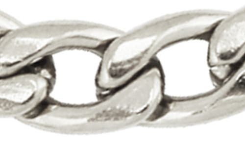Rebl Mariner Chain Bracelet In Silver