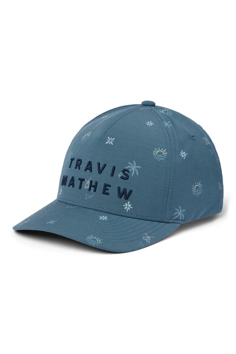 Cove Dive Snapback Baseball Cap, Main, color, DARK TEAL