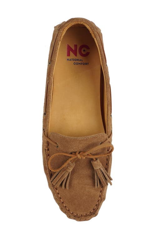 National Comfort Shyanne Suede Loafer In Tan Suede
