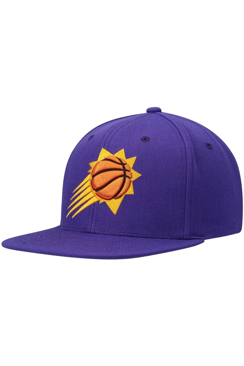 Men's Mitchell & Ness Purple Phoenix Suns Ground 2.0 Snapback Hat, Main, color, Purple