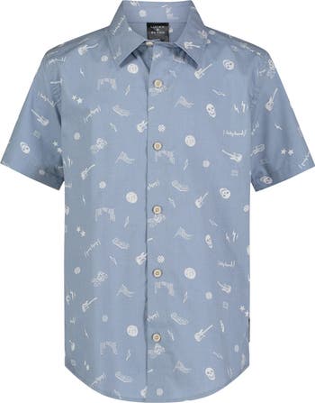 Kids' Rocker Short Sleeve Button-Up Shirt