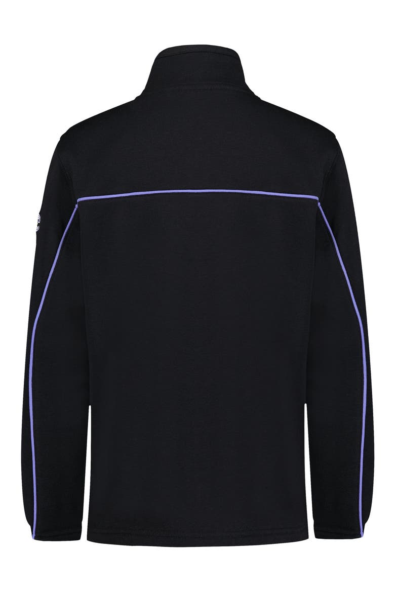 Kids' Bad Dog Quarter-Zip Pullover, Alternate, color, BLACK