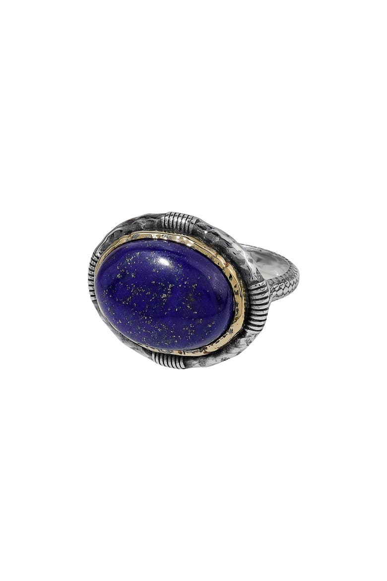 Cabochon Cocktail Ring, Alternate, color, LAPIS