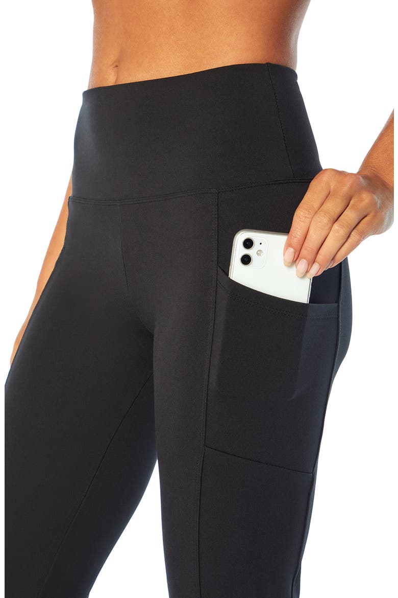 Eclipse Yoga Pants, Alternate, color, BLACK