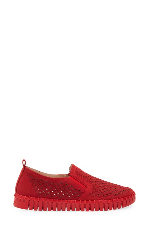 Ilse Jacobsen Tulip Slip-on Sneaker In Red