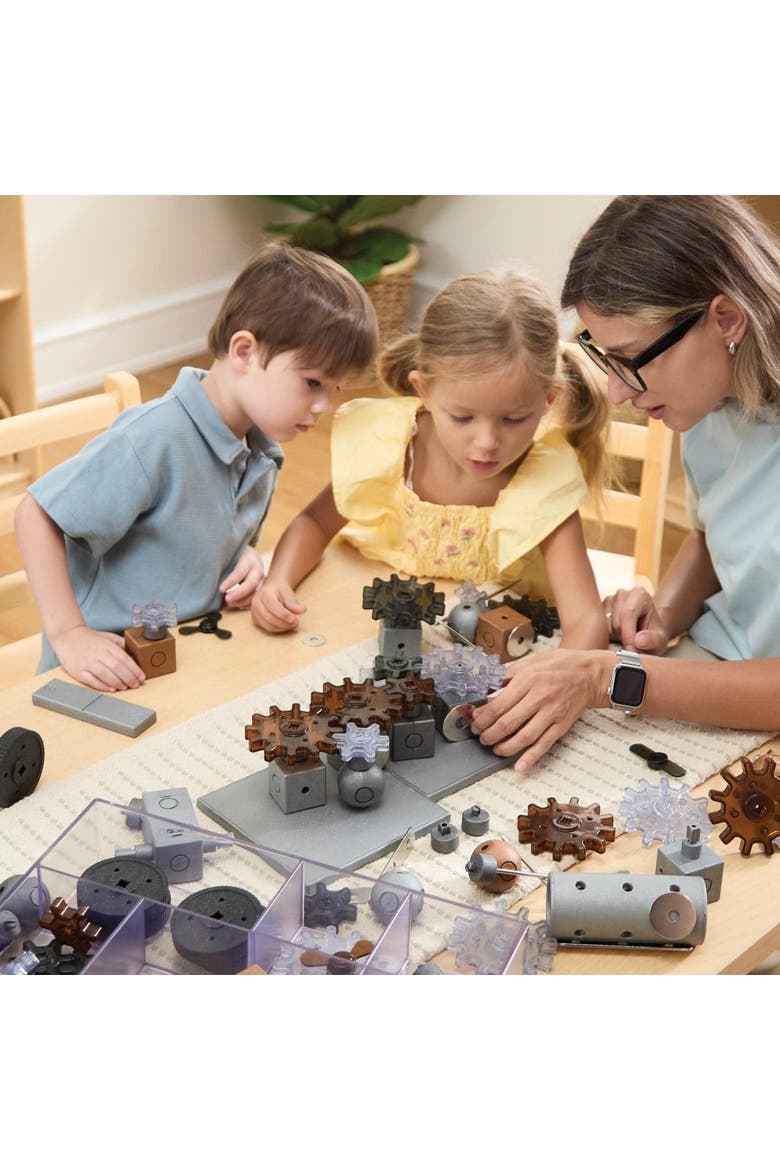 Motors and Magnets Loose Parts STEM Kit - 178 Pieces, Alternate, color, Multicolored