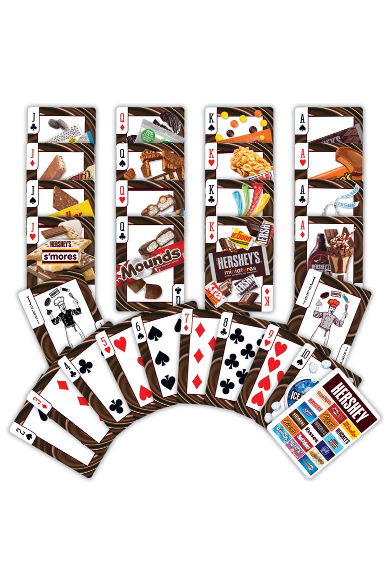Hershey's Playing Cards, Alternate, color, Multicolor