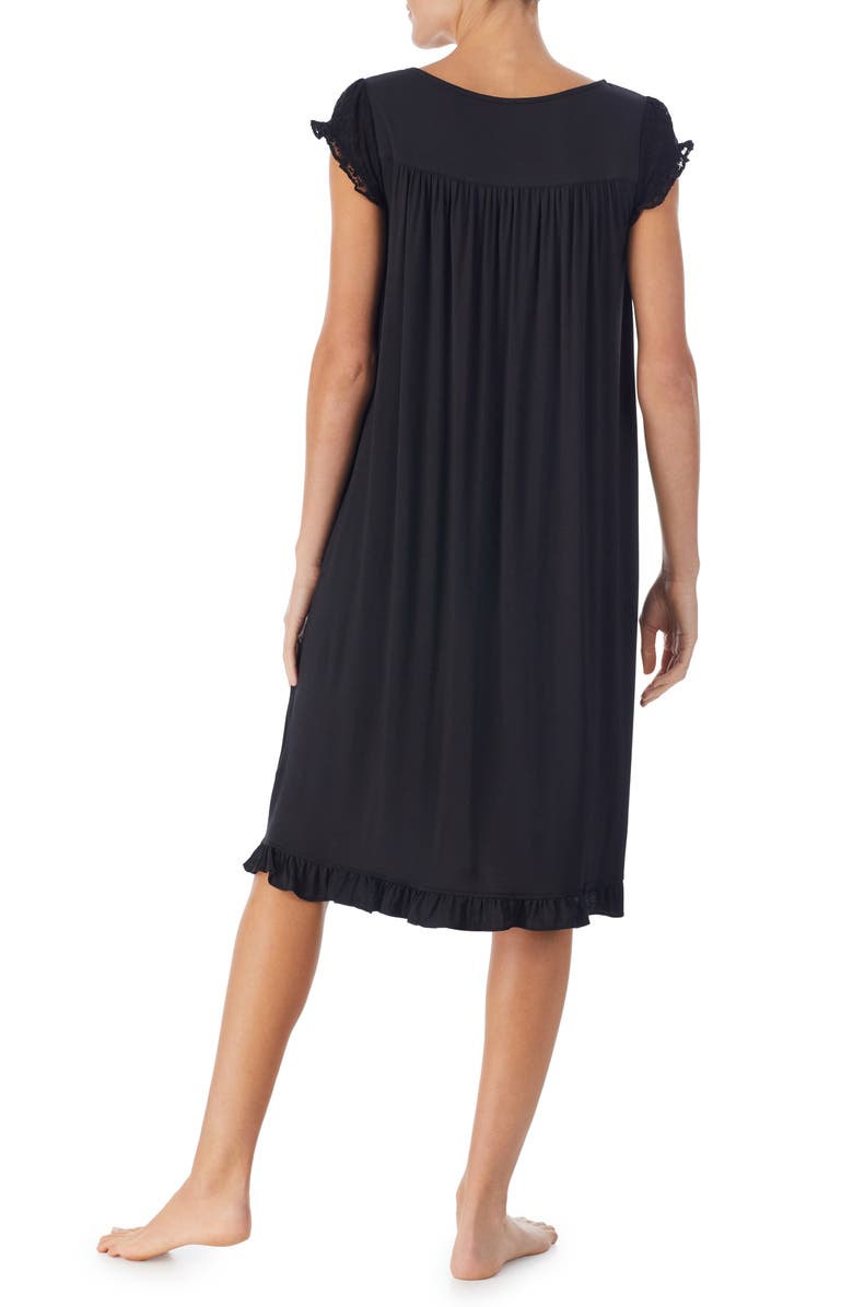 Eileen West Waltz Cap Sleeve Jersey Nightgown, Alternate, color, 