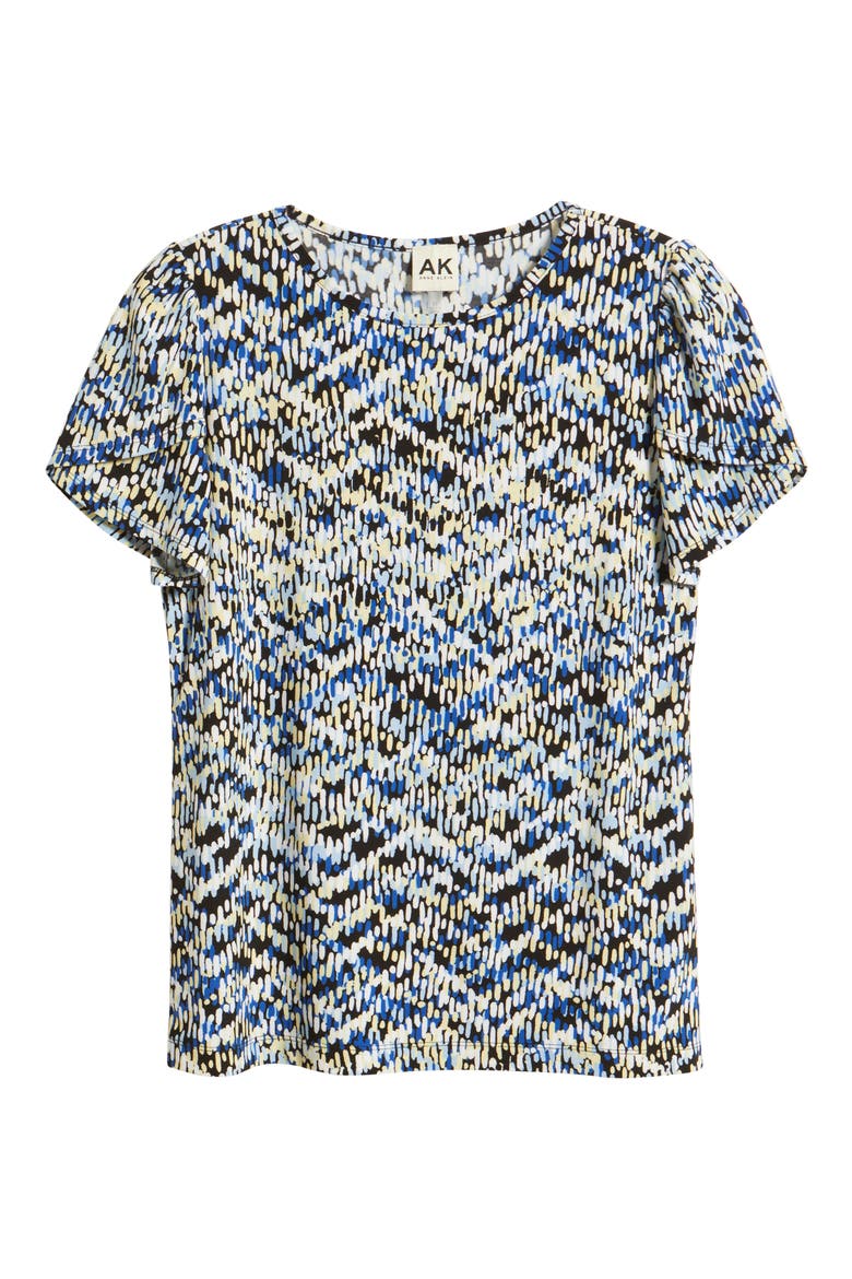 Tulip Sleeve Top, Alternate, color, ANNE BLACK MULTI